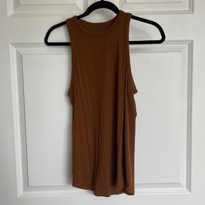 Lululemon Rusty Brown Cotton Tank | 8